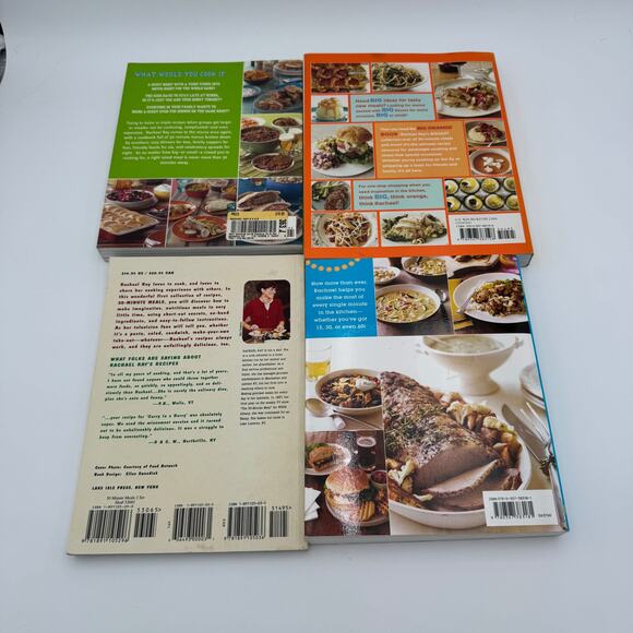 Rachael Ray Cookbooks 30 Minute Meals, Just in Time, Great Meals, Big Orange S/4 - Picture 6 of 7